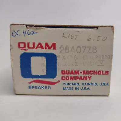 QUAM Vintage Speaker 26A0728  • $14.50