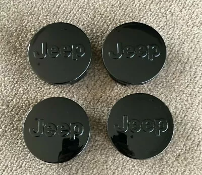 4 X Rim Wheel Centre Caps For Jeep Grand Cherokee Compass Wrangler Renegade • $43.95