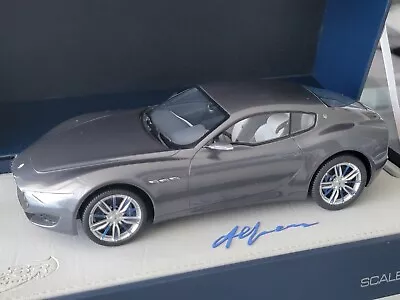 BBR 1:18 1/18 Maserati Alfieri GranTurismo Concept - Grey Blue • $650