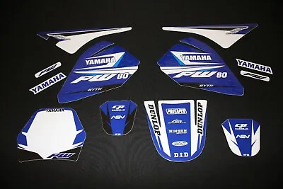 $79 • Buy Yamaha Pw 80 1996-2021 Hyper Two Mx Graphics Kit Decals Kit Sticker Kit Stickers