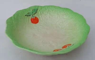 £10.99 • Buy Vintage Beswick Ware Green Cabbage Leaf & Tomato Serving Bowl Dish 215