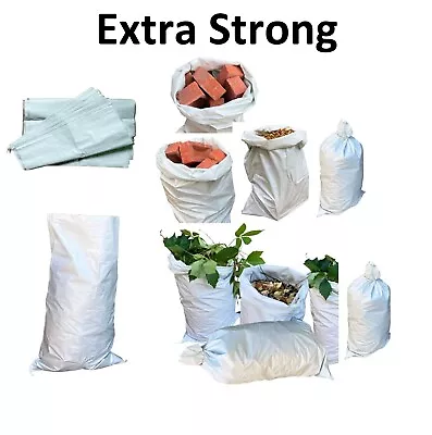 £259.99 • Buy Rubble Sacks Builders Rubbish Waste Heavy Duty Strong Rubble Bags Bulk 60x100cm