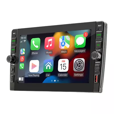 Bluetooth Car Radio Stereo GPS Navigation 9in Multimedia Player 1+32G Carplay • $107