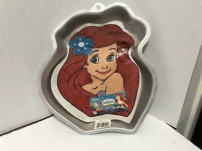 WILTON Disney Little Mermaid ARIEL Cake Pan 2105-4355 Princess W/ INSERT  • $14.99