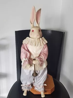 Wendy Brent White Rabbit Heartly Alice In Wonderland Friend Love Roses Dolls • $80.99