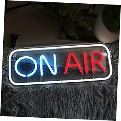 ON AIR Neon Sign LED Lights Signs Decorative Bright Night Light ON AIR-Multi • $40.50