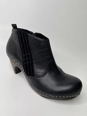 $38.99 • Buy Schuler & Sons Philadelphia Black Leather Ankle Boot Womens Sz 7B Anthropologie