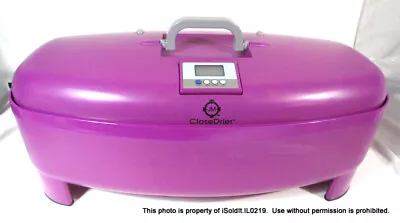NEW NIB Joy Mangano CLOSEDRIER Portable Clothes Dryer Purple Orchid #CD02 1200W • $55