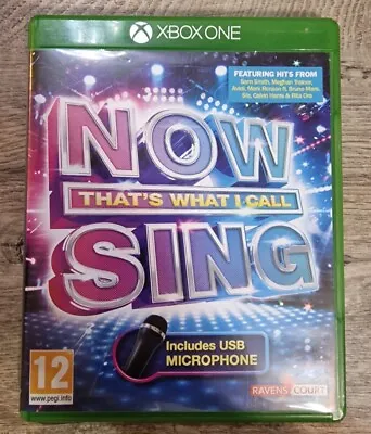 Now Thats What I Call Sing Microsoft Xbox One Sing Music Video Game Preloved • £7.49