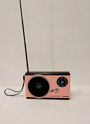 Vintage IMA Pink Am/Fm Radio • $25