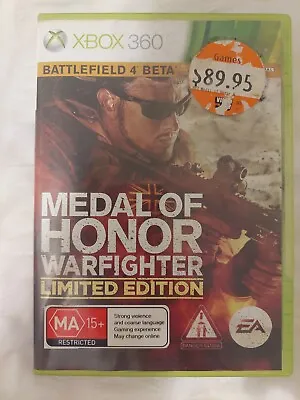 Medal Of Honor Warfighter Limited Edition Xbox 360 Game PAL 2 Discs And Manual • $7.99
