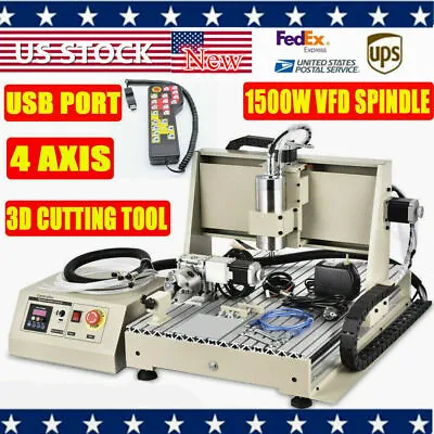 3/4/5 Axis CNC 6040 Router Milling Engraving 1500W CNC Cutting Machine • $1045