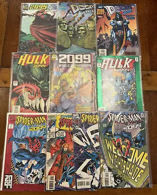 Marvel Comics 2099 Job Lot Hulk #1 + #2 Spider-man #1 #24 #26 #27 Doom #29 #44 + • £20