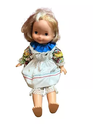 My Friend Mandy Doll Fisher-Price 1978 Vintage Blonde 211 Pinafore Dress Outfit • $29.99