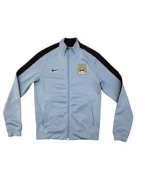 Nike Manchester City Soccer Track Jacket Men’s Size Small Blue • $27.77