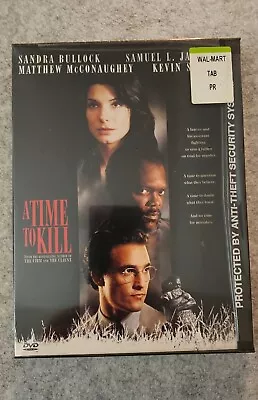 A Time To Kill (DVD 1996) Bullock McConaughey Jackson New Sealed Free Shipping • $8.49