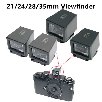 External Optical Side Axis Viewfinder Replacement For Ricoh GR Leica X Camera • $11.98