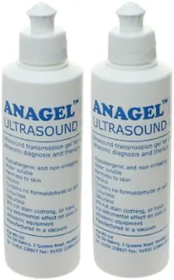 Anagel 250ml Ultrasound Transmission Gel - Pack Of 2 • £6.48
