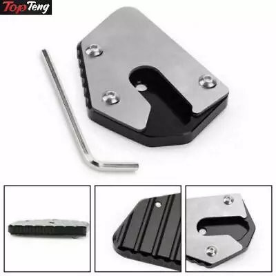 CNC Kickstand Side Stand Extension Pad Fits SUZUKI V-STROM 650XT 2017-2019 • $16.61