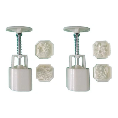 £7.78 • Buy 50g Bunny Fish Shape/Flower Shape Plastic Mooncake Molds Pastry Mold Baking Tool