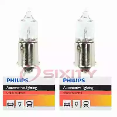 2 Pc Philips H6WCP Turn Park Light Bulbs For Electrical Lighting Body Wr • $17.29