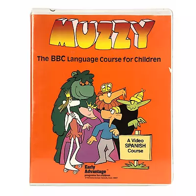 Muzzy Level 1 Spanish Language Course For Children BBC 2 -VHS & 1 -Cassette 19 • $7.98