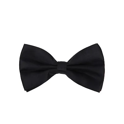 $6.99 • Buy Kids Small Solid Color Adjustable Tuxedo Neck Bowtie Bow Tie - Diff Colors