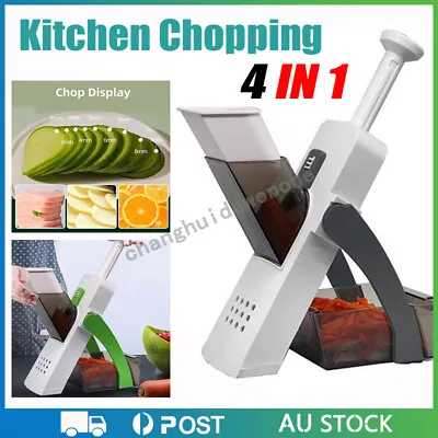 4 In 1 Vegetable Slicer Multifunctional Kitchen Chopping Artifact Food Chopper • $14.99