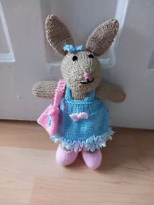 Cute Hand Knitted Toy Bunny Rabbit • £4.99