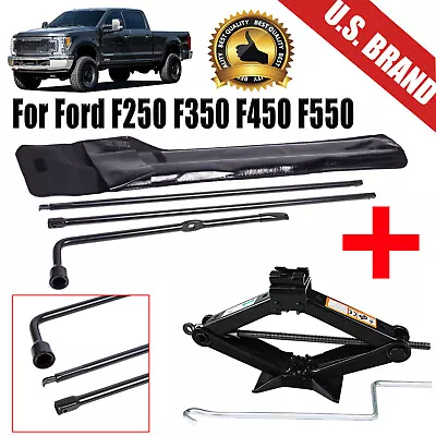 Spare Tire Lug Wrench Tool For 2003-2017 Ford Super Duty F250 F350 Scissor Jack • $59.70