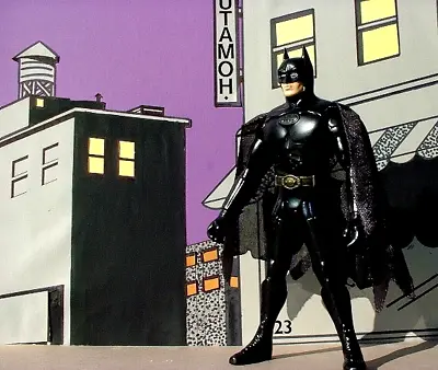 BATMAN RETURNS Michael Keaton Figure - 12” - VERY RARE - 1992 Vintage. • £55