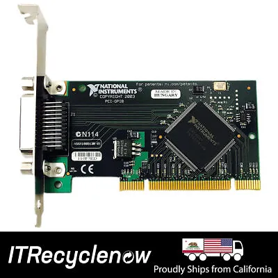 $99 • Buy National Instruments NI PCI-GPIB PCI GPIB IEEE488.2 Interface Card 188513B-01