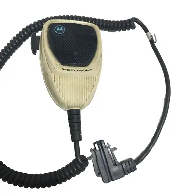 Motorola HMN1080A Spectra Palm Coiled MIC Microphone • $18.76