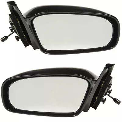For 00-05 Eclipse Rear View Door Mirror Manual Remote W/Lever Non-Fold SET PAIR • $108.95