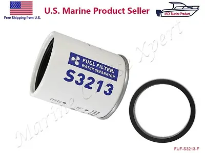 3/8  NPT S3213 Fuel Filter Water Separator Yamaha Mercury Outboard Racor • $18.45