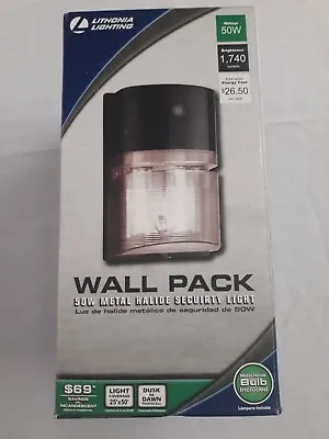 Lithonia Wall Light 50w Watt PSMH Metal Halide Wall Pack Dusk To Dawn • $39.99