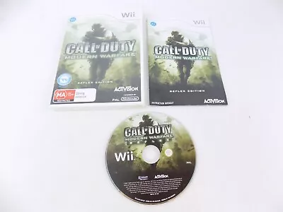 Mint Disc Nintendo Wii Call Of Duty: Modern Warfare Reflex Edition Wii U Comp... • $12.90