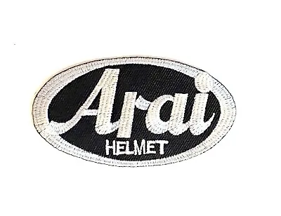 Embroidered Patch - Arai - Helmets - Motorcycle Racing NEW Iron-on/Sew-on • $6
