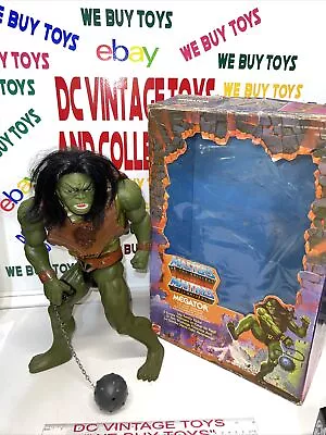 MOTU Vintage MEGATOR 1986 Masters Of The Universe Mattel Giants He-Man Tytus WOW • $3999.99