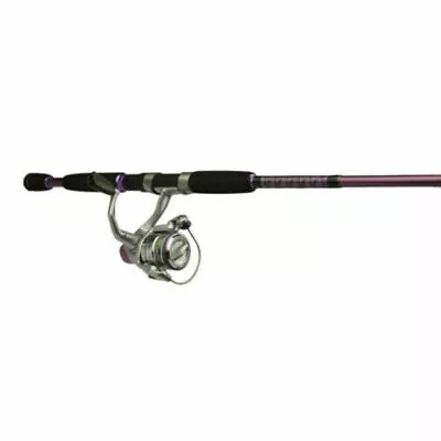 RAPALA Femme Fatale Purple 662SPL Light Spin Rod & Reel Combo 2 Piece 3-5kg • $90.24