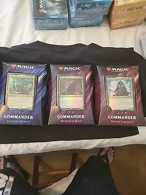 Mtg Commander 2019 Set Of 3 Sealed • $120