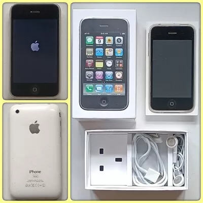 Apple IPhone 3GS (A1303) Collectors Smartphone (Unlocked) 16GB. Box & Content. • £69.99