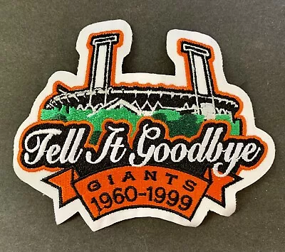 San Francisco Giants TELL IT GOODBYE Official Authentic MLB Sleeve Patch • $10.95