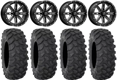 MSA Milled Boxer 15  UTV Wheels 30  XTR370 Tires Polaris RZR XP 1000 / PRO XP • $1551.60