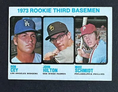 1973 TOPPS MIKE SCHMIDT ROOKIE CARD #615 Rc Ex + - Nm Crisp Smooth Clean Nice • $229.99