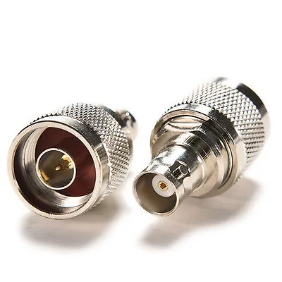 Jack RF Coaxial N Type Male Plug To BNC Female Adapter ConnectoKRFSGY-'h • $7.24