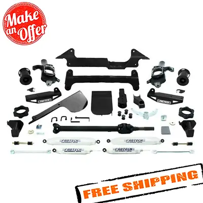 $3821.73 • Buy Fabtech 6  Performance Front & Rear Suspension Lift Kit For 04-08 Hummer H2