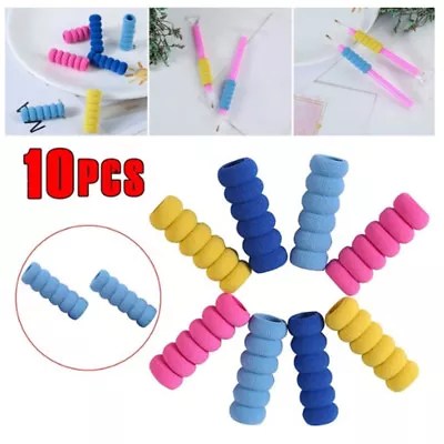 $1.79 • Buy 10 Pcs Soft Anti-slip Pen Sleeve For Diamond Painting Tools Drill Pen Grip LBDA