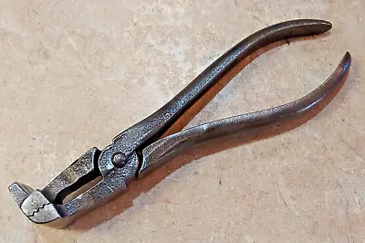 Vintage MOUNT Iron Leather/Upholstery/Web Stretching Tool Heavy Duty Made In USA • $19.95