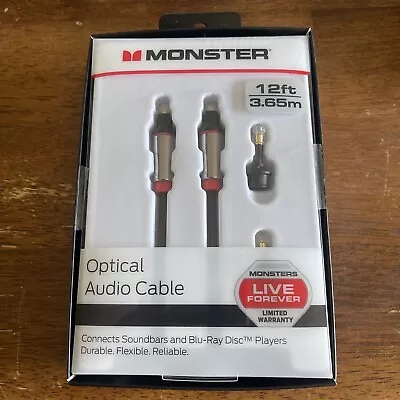 Monster 6 Ft Coaxial Audio Cable For Subwoofer / SPDIF Digital AV Receiver • $15.99